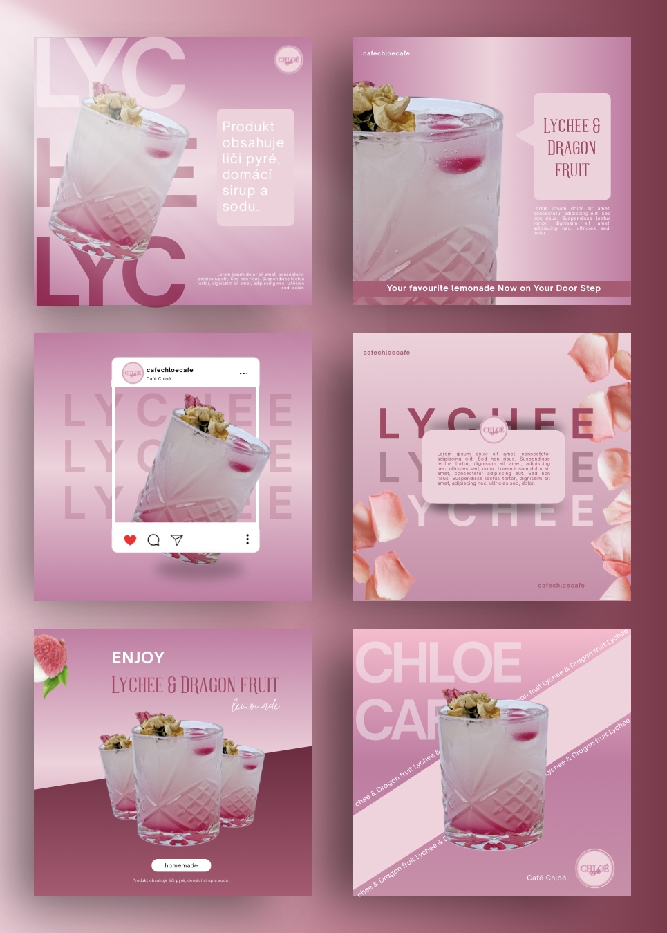 Café Chloé - Sociální sítě