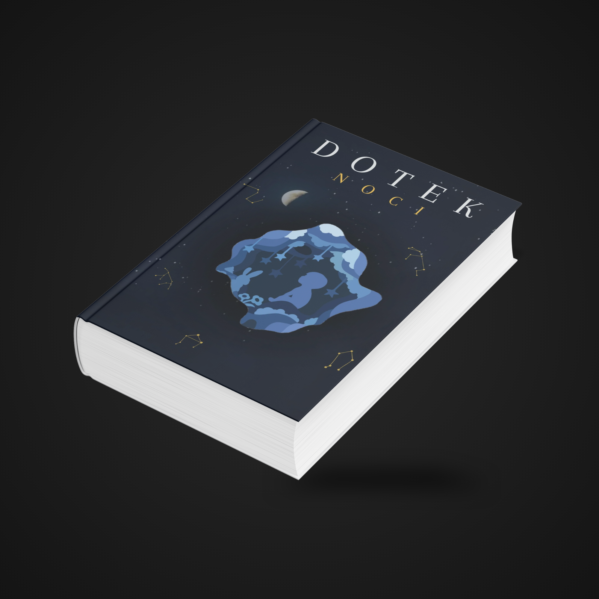 Dotek Noci - Obálka knihy