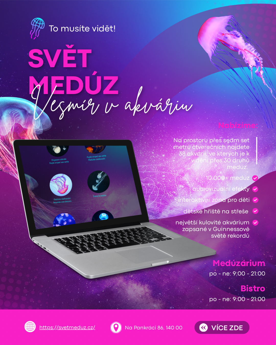 Svět Medúz - Promo materiály